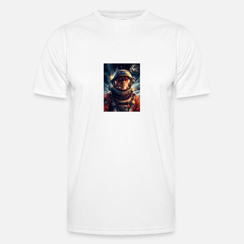 Astronaute de sortie dans l’espace T-shirt sport Homme