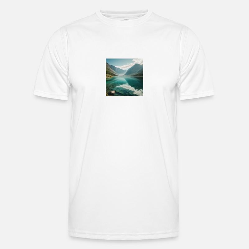 Sø Funktionsshirt til herrer