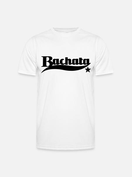 Bachata - Bachata Dance Shirt - Men's Functional T-Shirt - white