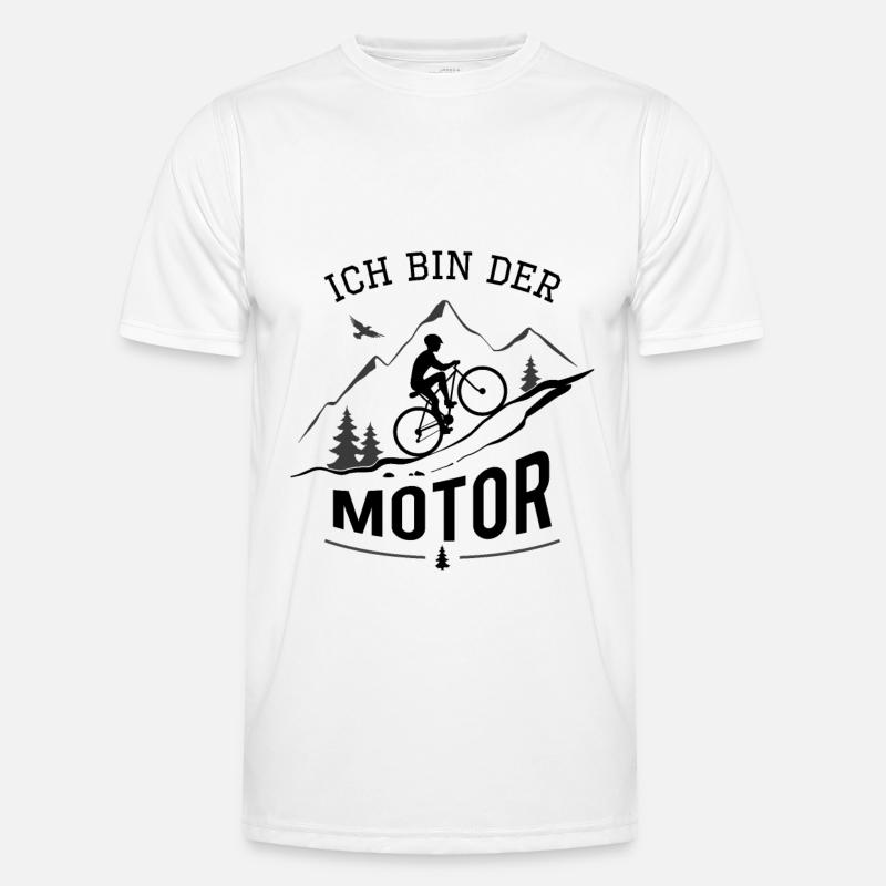 Ich bin der Motor - Männer Funktions-T-Shirt