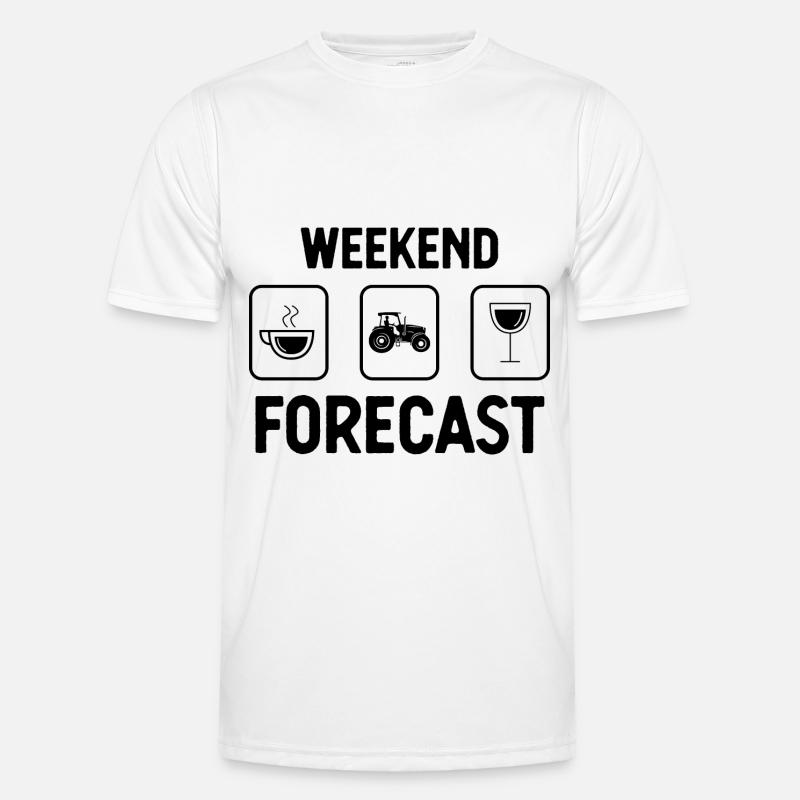 Wochenendprognose 1 - Männer Funktions-T-Shirt