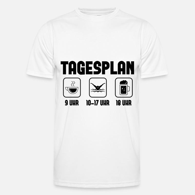 Tagsplan - Männer Funktions-T-Shirt