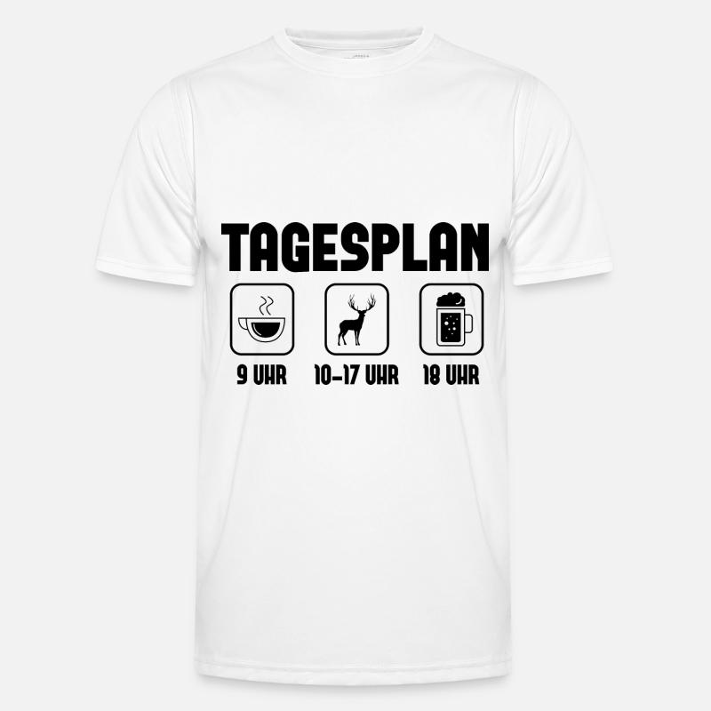Tagsplan 2 - (2) Männer Funktions-T-Shirt