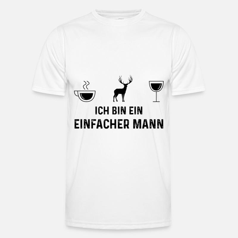 Ich bin ein Einfacher Mann 2 - Männer Funktions-T-Shirt