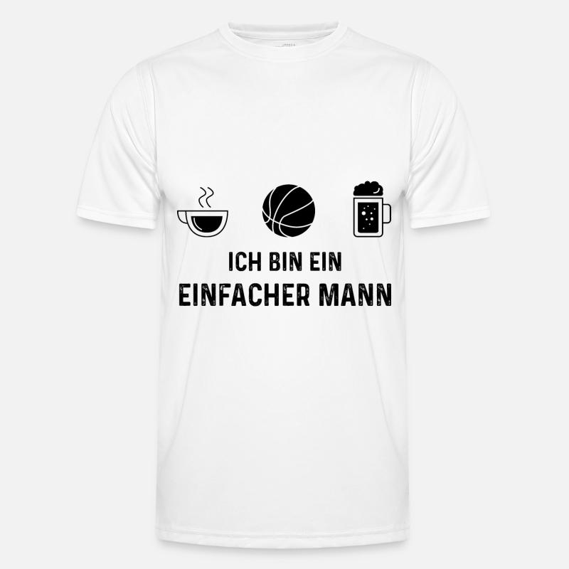 Ich bin ein Einfacher Mann - Männer Funktions-T-Shirt