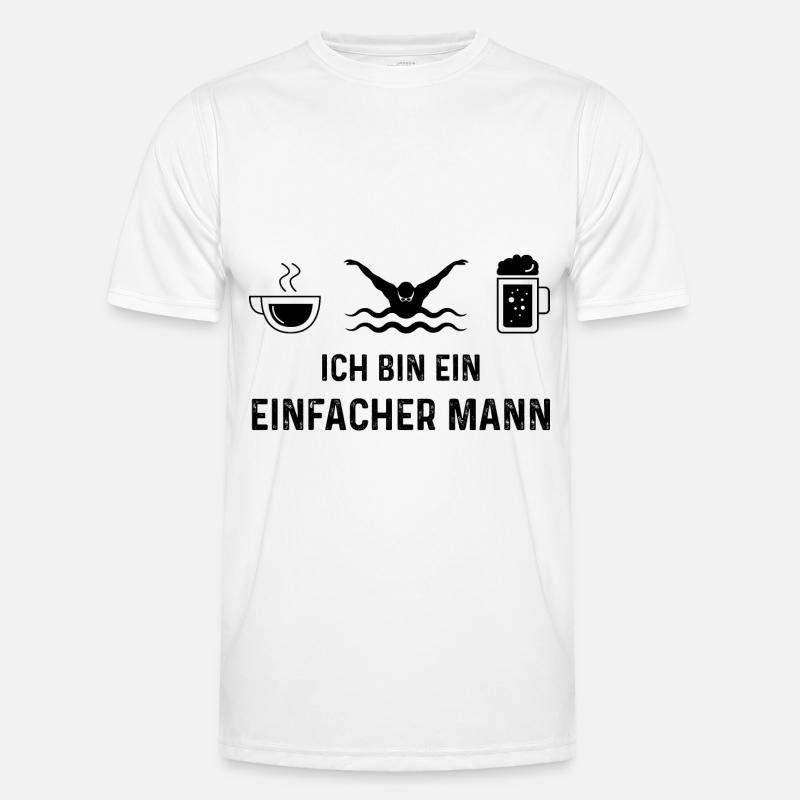 Ich bin ein Einfacher Mann - Männer Funktions-T-Shirt