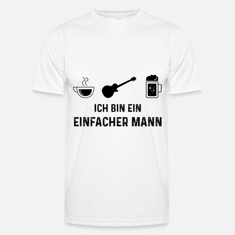 Ich bin ein Einfacher Mann - Männer Funktions-T-Shirt