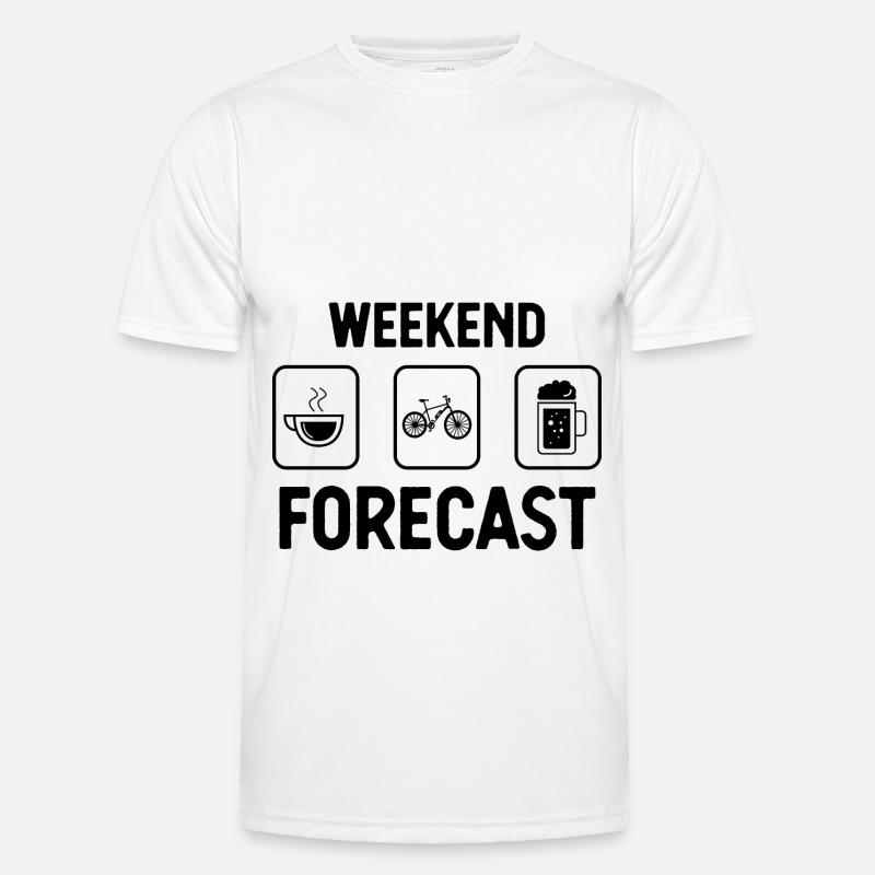 Weekend Forecast - (2) - Men's Functional T-Shirt - white