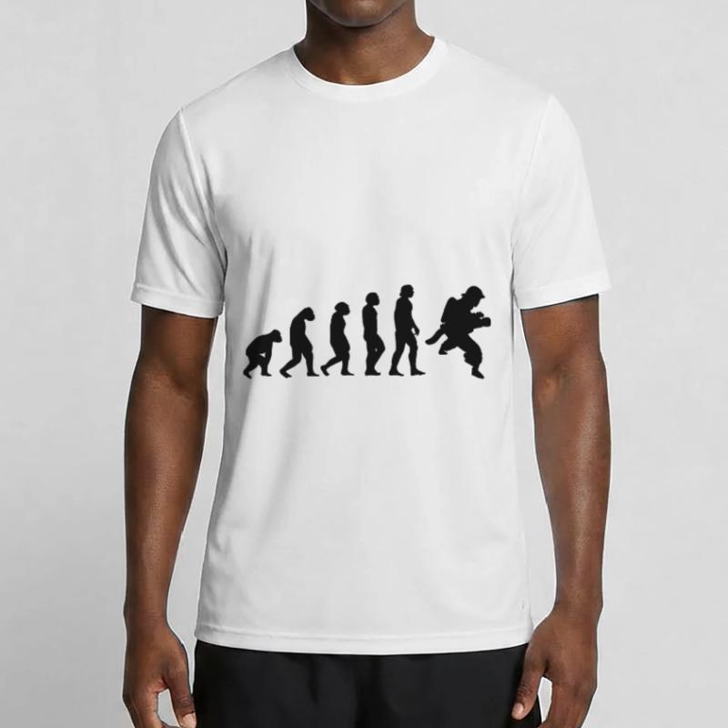 Evolution und Fire Brigader - Männer Funktions-T-Shirt