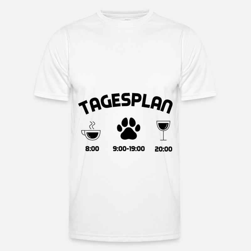 Tagsplan 3 - (2) Männer Funktions-T-Shirt