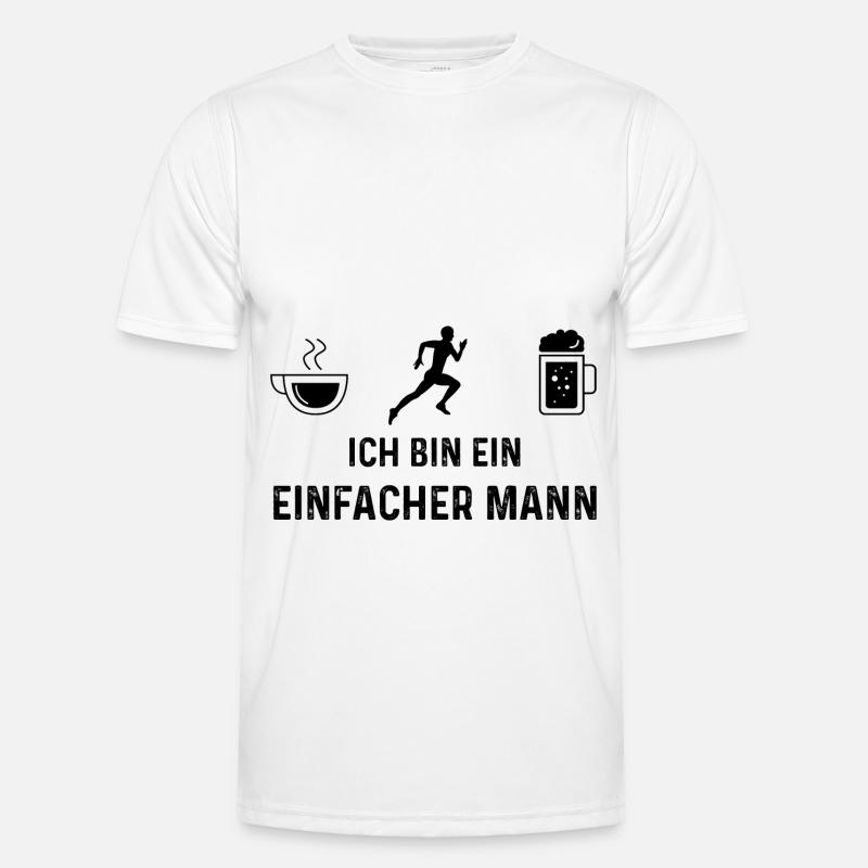 Ich bin ein Einfacher Mann - Männer Funktions-T-Shirt