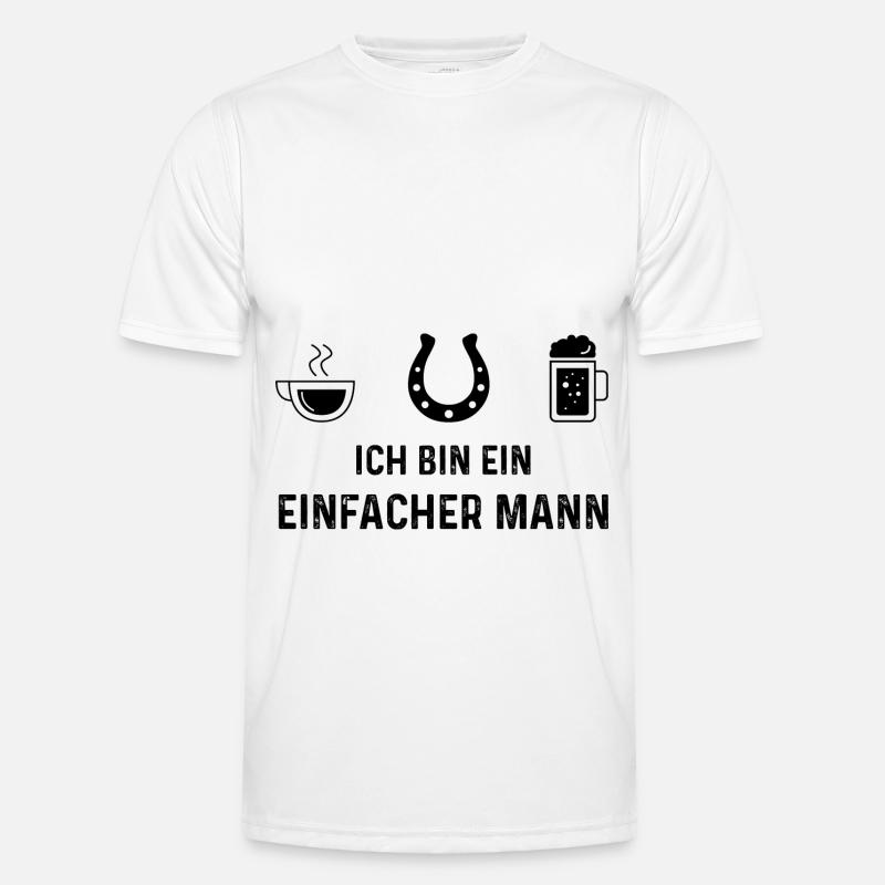 Ich bin ein Einfacher Mann 1 - Männer Funktions-T-Shirt