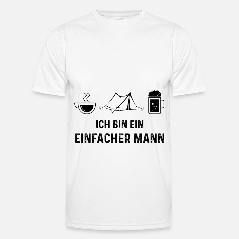 Ich bin ein Einfacher Mann 1 - Männer Funktions-T-Shirt