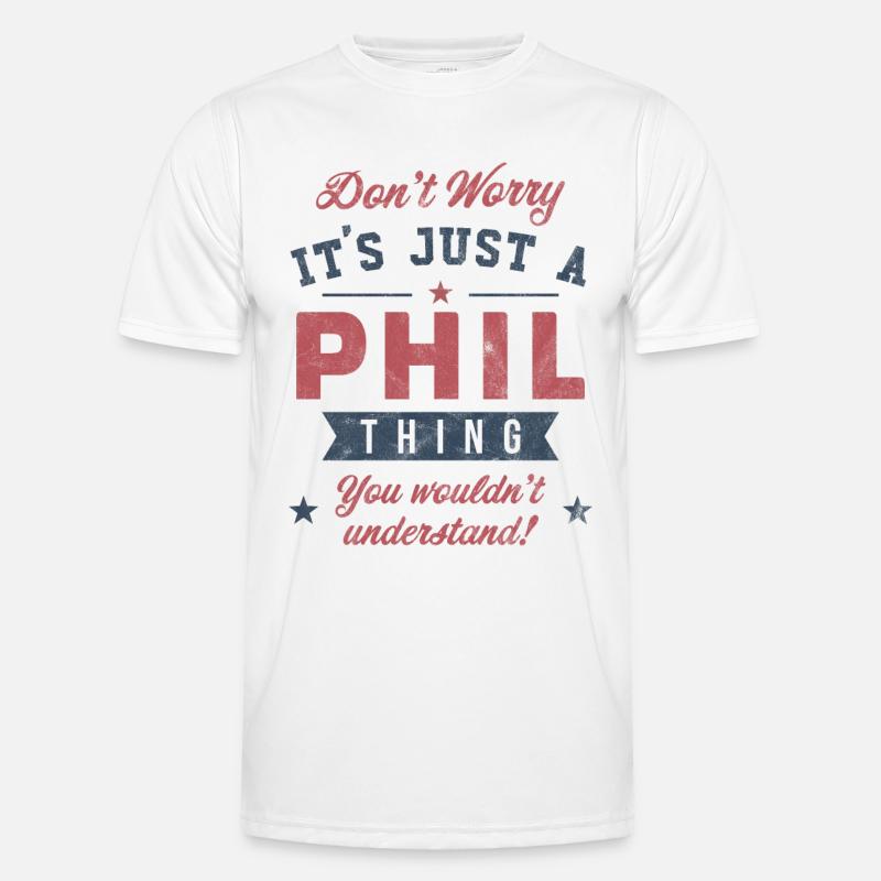 Es ist eine Phil-Sache Männer Funktions-T-Shirt