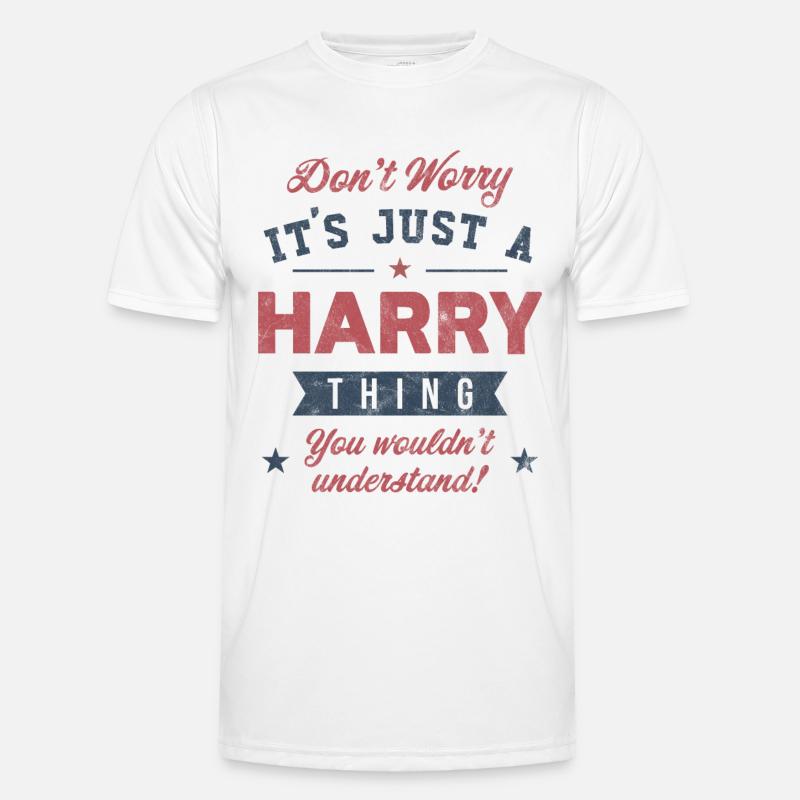 Its a Harry thing - Men's Functional T-Shirt - white