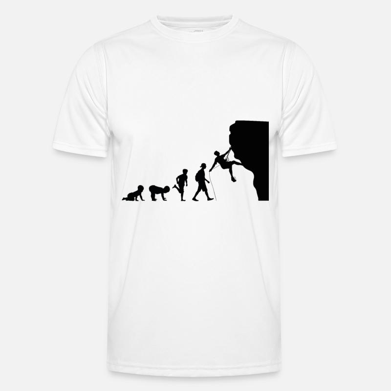 Évolution escalade T-shirt sport Homme