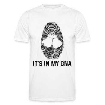 C’est dans mon ADN 1 - - T-shirt sport Homme - blanc - Devant - AI Model Male 178 dark (178cm)