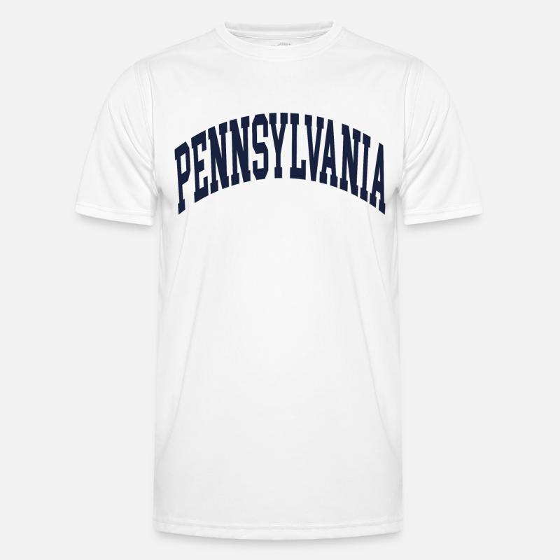 Pennsylvanie T-shirt sport Homme