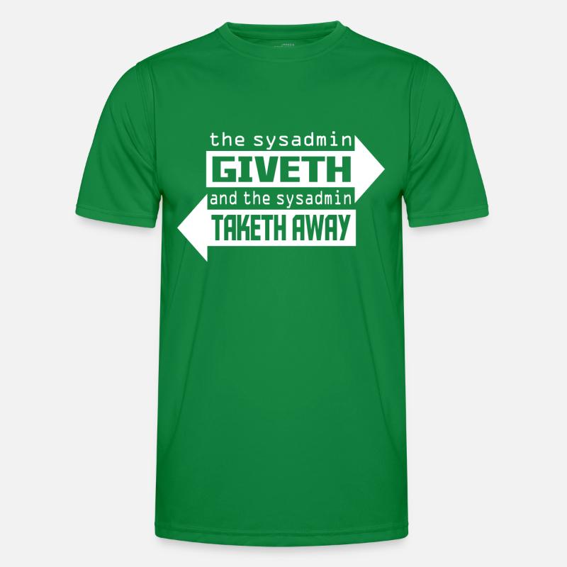 The sysadmin Men's Functional T-Shirt