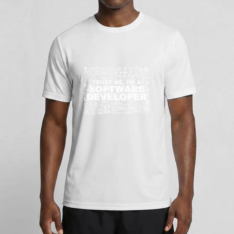Trust me, I'm a software developer Männer Funktions-T-Shirt