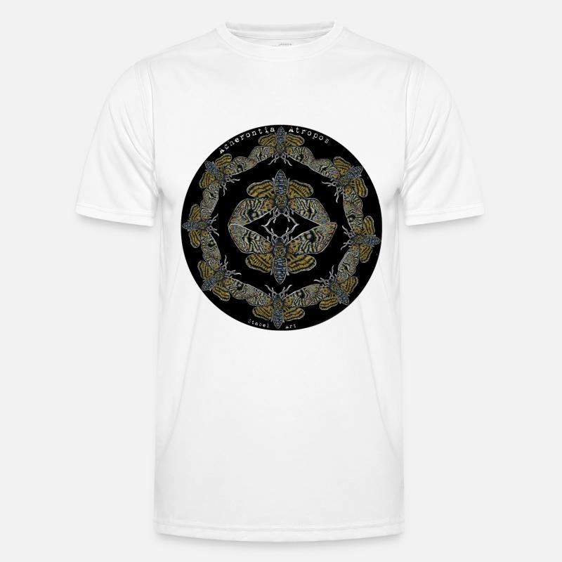 death's head moth Men's Functional T-Shirt