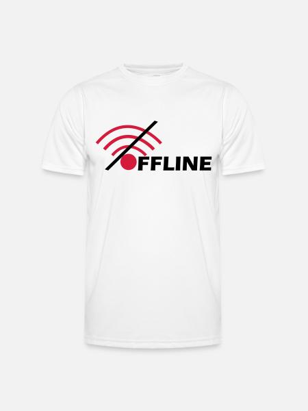 Offline - Men's Functional T-Shirt - white