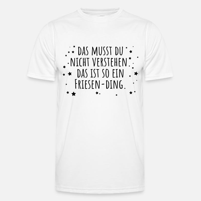 Friesen-Ding Männer Funktions-T-Shirt