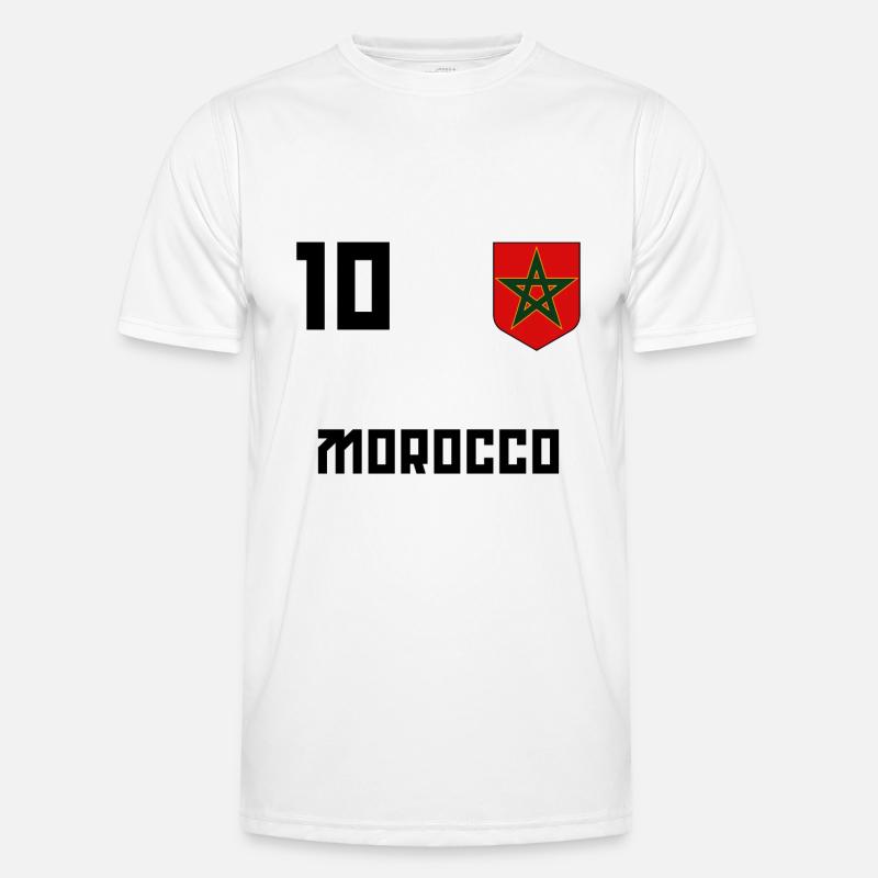 Morocco - Men's Functional T-Shirt - white