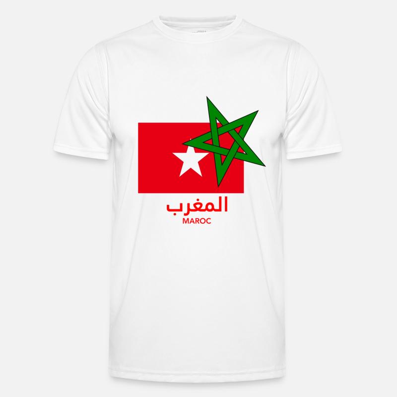 Marokko Männer Funktions-T-Shirt