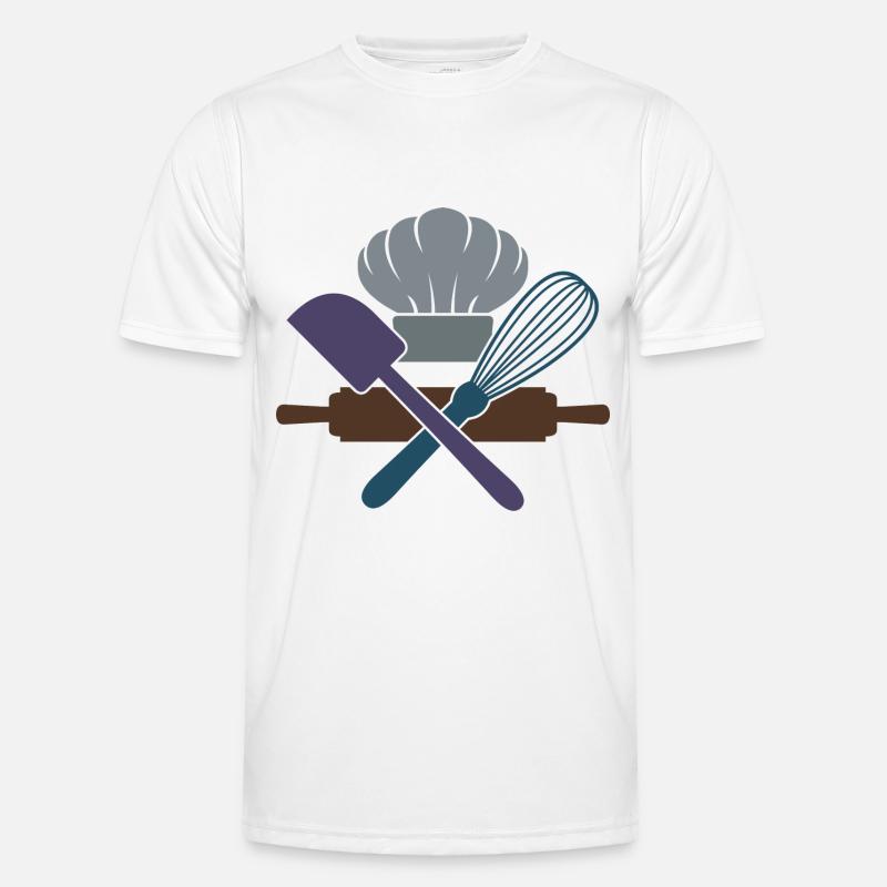 Baking & Pastry Lovers, Baking Tools & Utensils Men's Functional T-Shirt