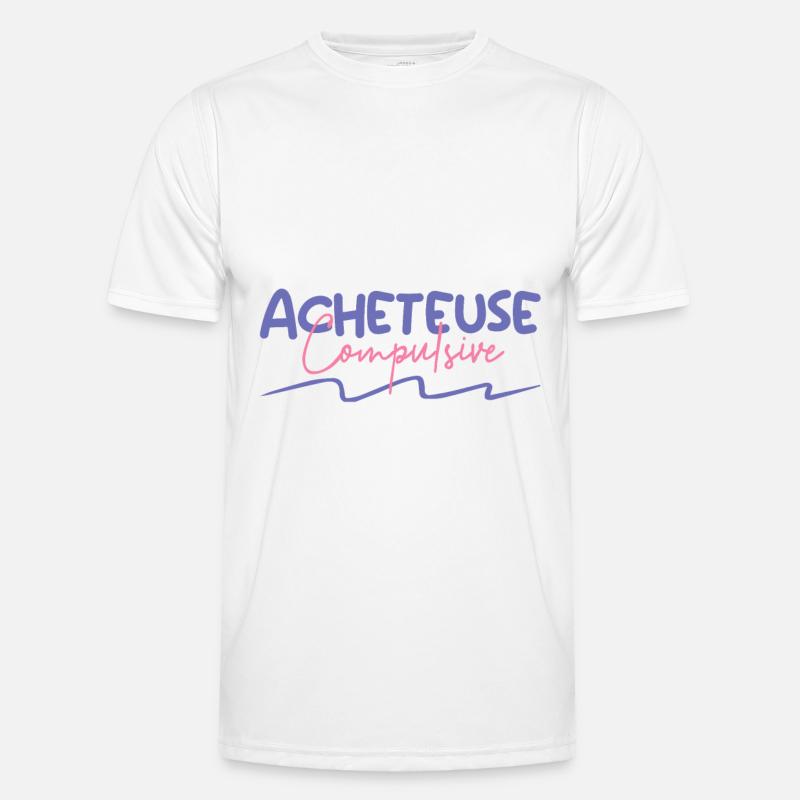 Acheteuse compulsive T-shirt sport Homme