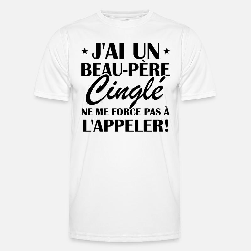 Beau-père cinglé T-shirt sport Homme