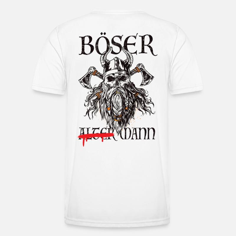 Böser Mann – Wikinger Männer Funktions-T-Shirt