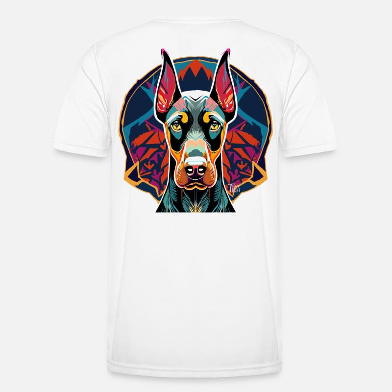 Doberman Men's Functional T-Shirt