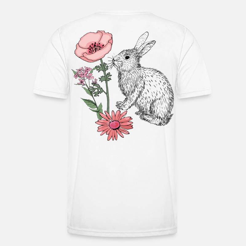 Easter Bunny Happy Easter - Men's Functional T-Shirt - white