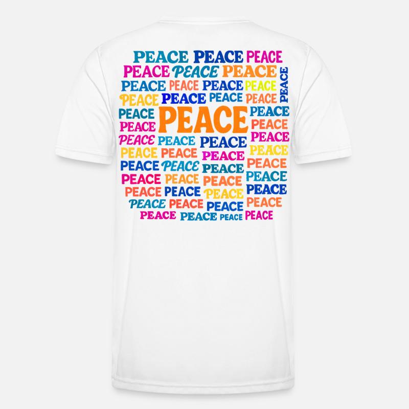 Peace - Men's Functional T-Shirt - white