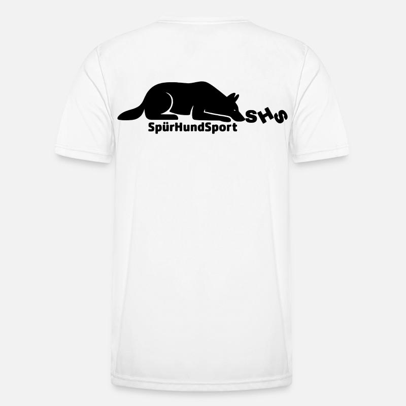 SHS Logo schwarz Männer Funktions-T-Shirt