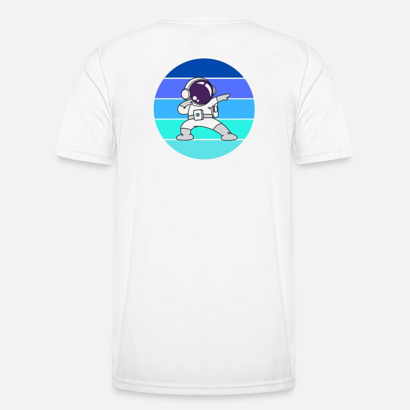 astronaute, spaceman, fusée T-shirt sport Homme