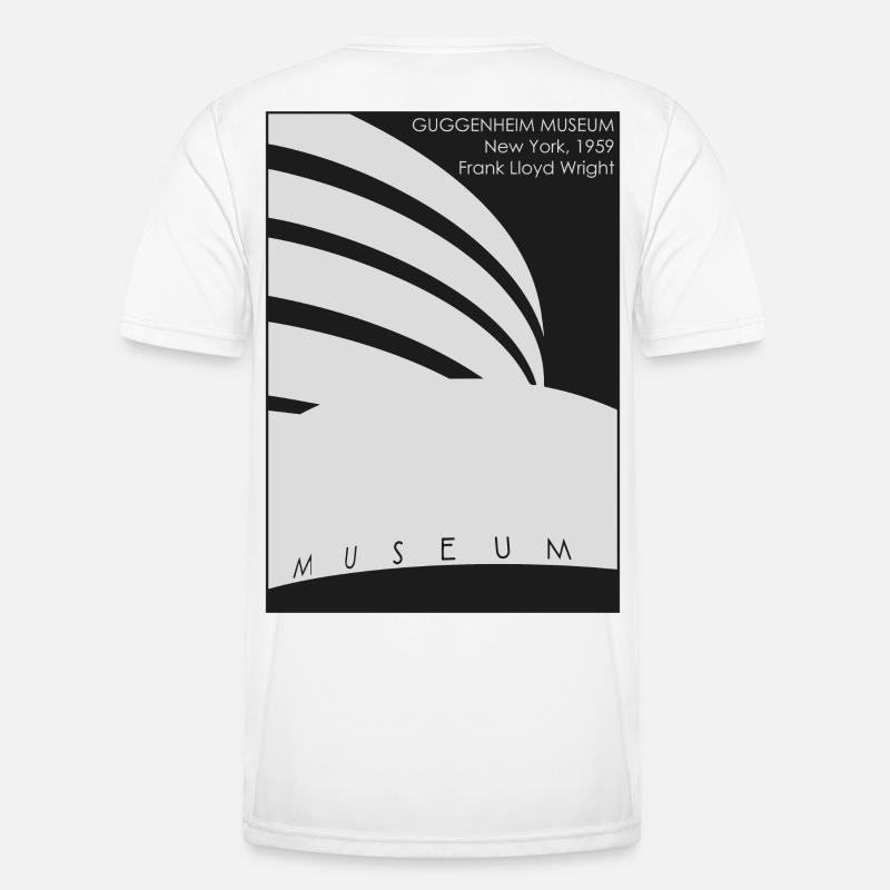 Architecture moderne: Musée Guggenheim T-shirt sport Homme