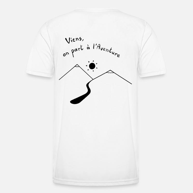 Viens, on part à l'Aventure T-shirt sport Homme