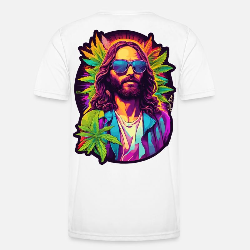 Jesus Männer Funktions-T-Shirt