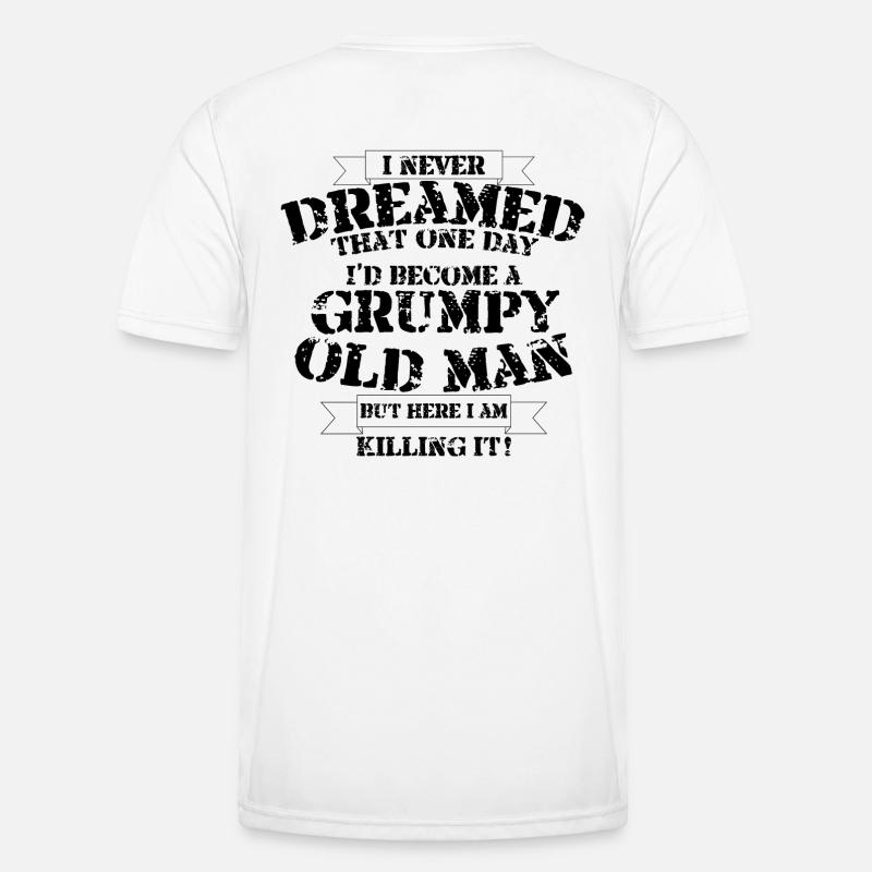 Grumpy Old Man Men's Functional T-Shirt