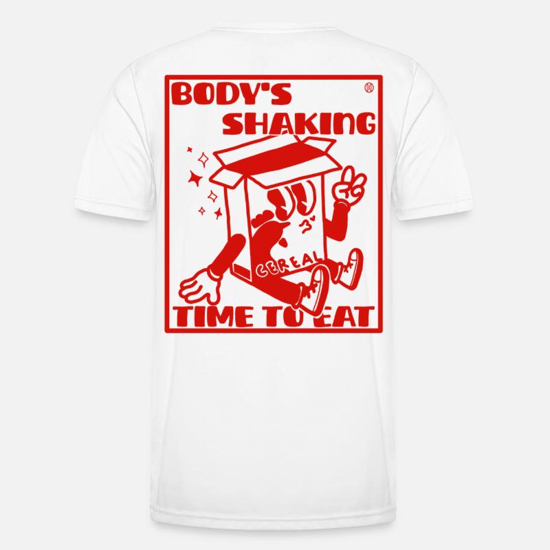 Hyperfiksering ADHD-problem - Funktionsshirt til herrer - hvid