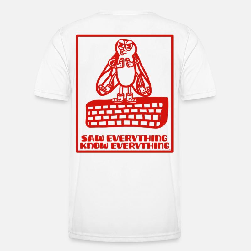 Know everything like a fly on a wall Men's Functional T-Shirt