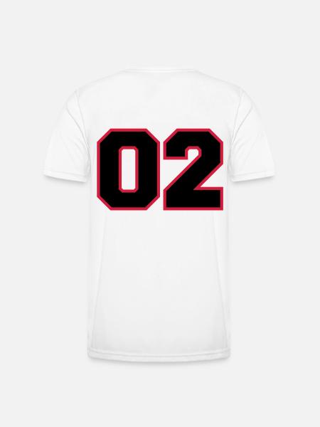 number02 - Men's Functional T-Shirt - white