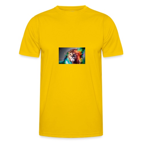 hjälte lion - Funktions-T-shirt herr
