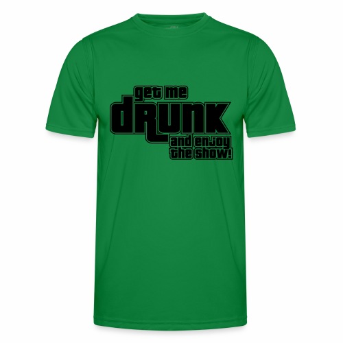 drunk - Maglietta sportiva per uomo