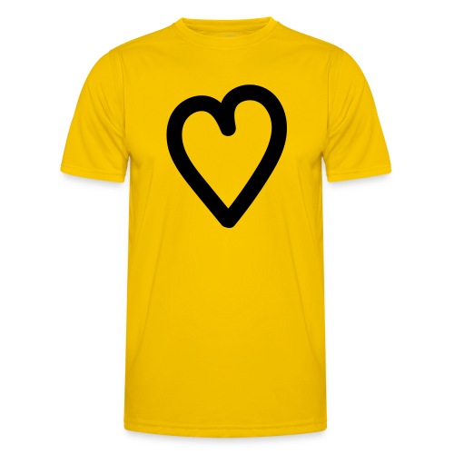 mon coeur heart - T-shirt sport Homme