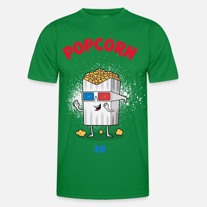 pop corn Men's Functional T-Shirt