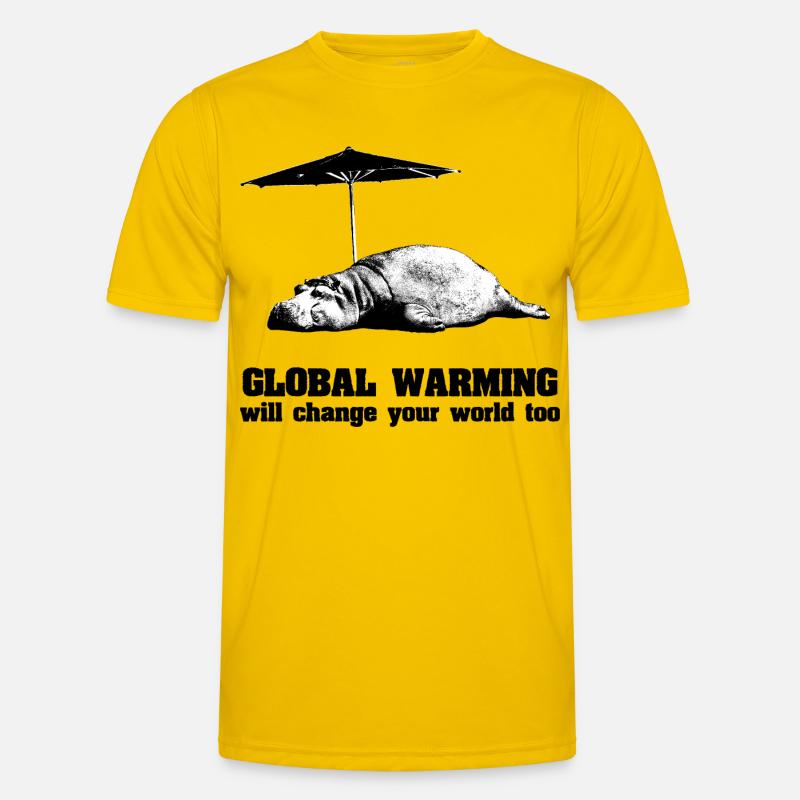 Global Warming / Climate Change / Global Warming Men's Functional T-Shirt